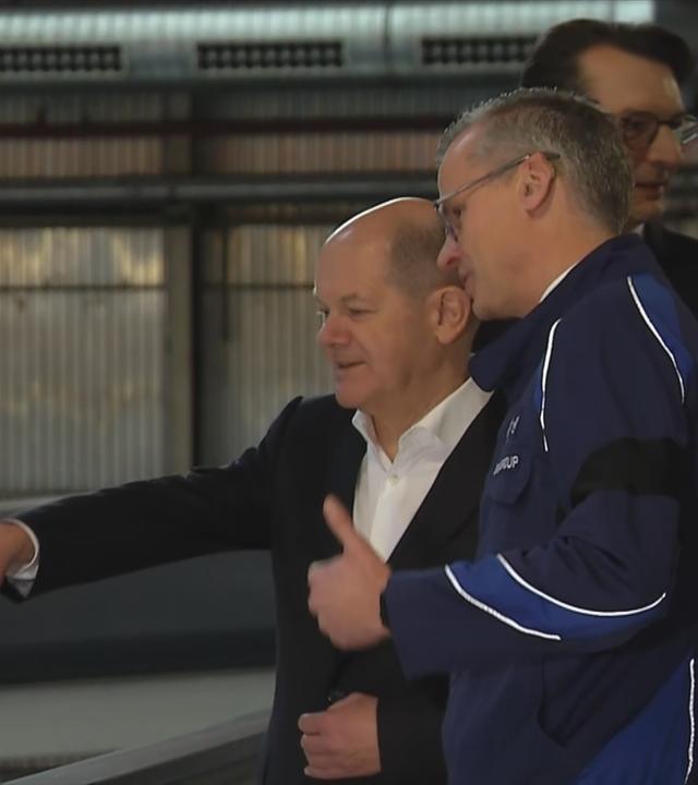 Scholz bei BMW