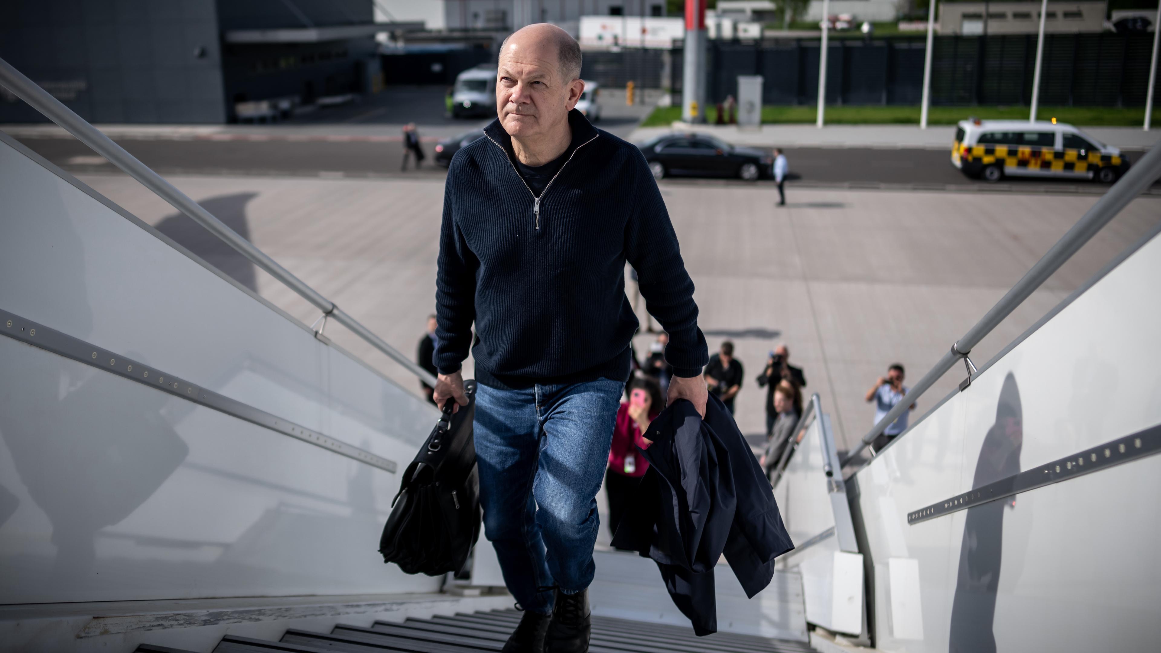 Kanzler Scholz reist nach China