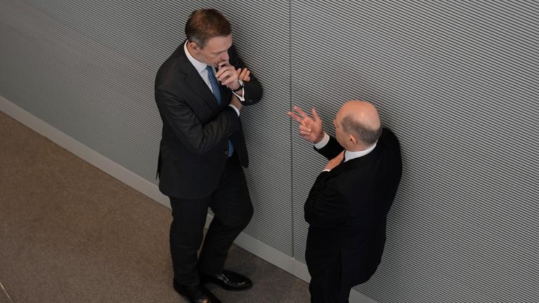 Christian Lindner und Olaf Scholz