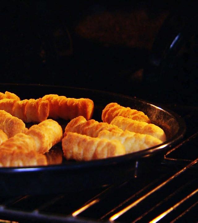 Kroketten in der Pfanne