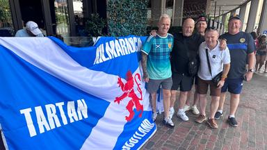 Schottische Fans in Boston.