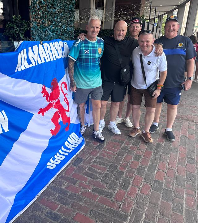 Schottische Fans in Boston.