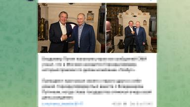 Screenshot: Schröder mit Putin
