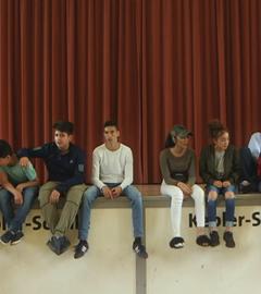 Schüler der Kepler-Schule Berlin-Neukölln