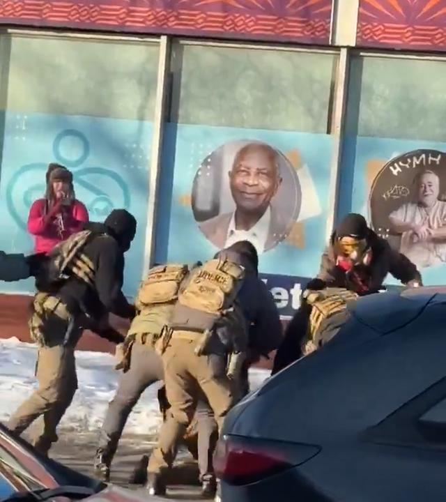 Ausschnitt der Handyaufnahmen zu den Schüssen auf Alex Pretti.