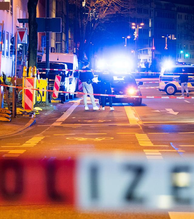 Schüsse auf der Karlstrasse in der Düsseldorfer Innenstadt