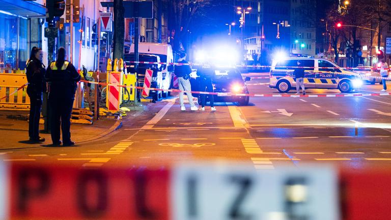 Schüsse auf der Karlstrasse in der Düsseldorfer Innenstadt