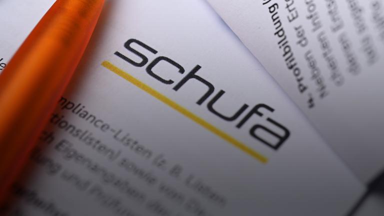 Formular der Schufa