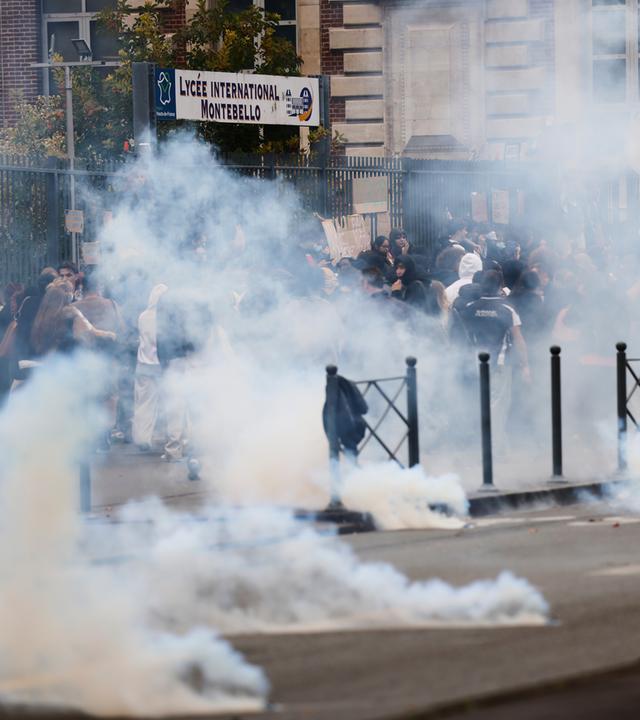 Proteste an französischen Schulen
