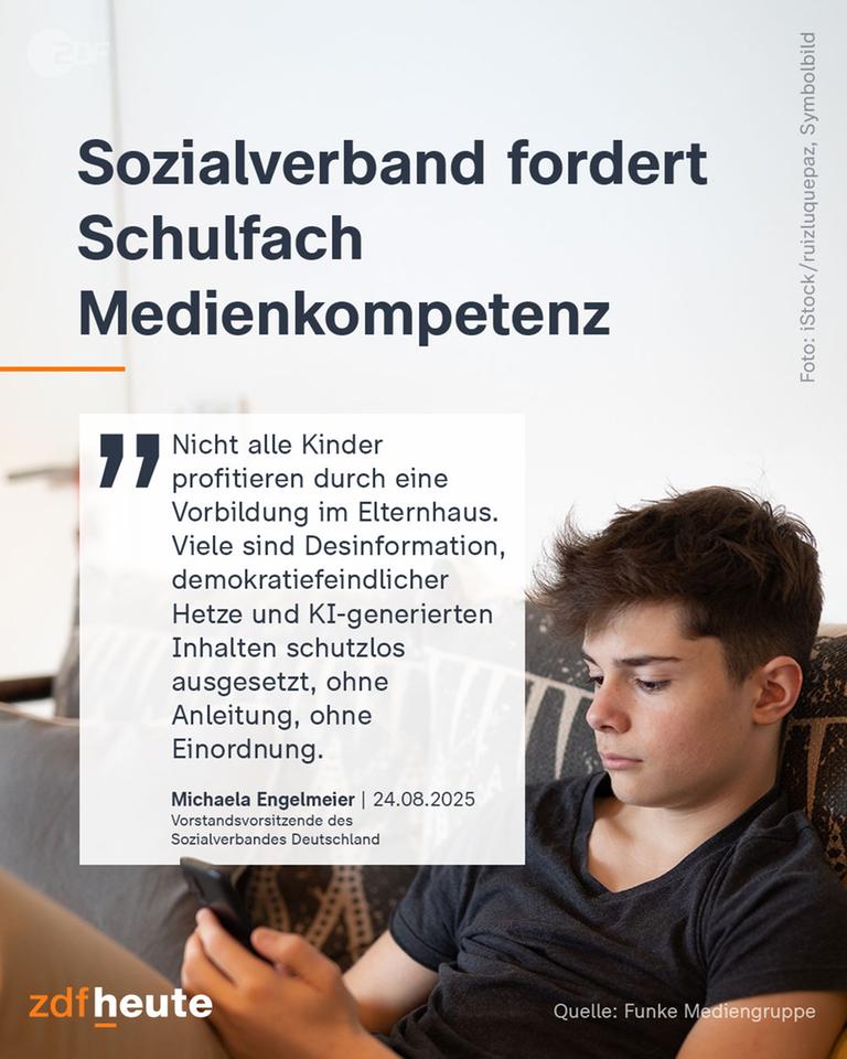 Symbolbild Schulfach Medienkompetenz