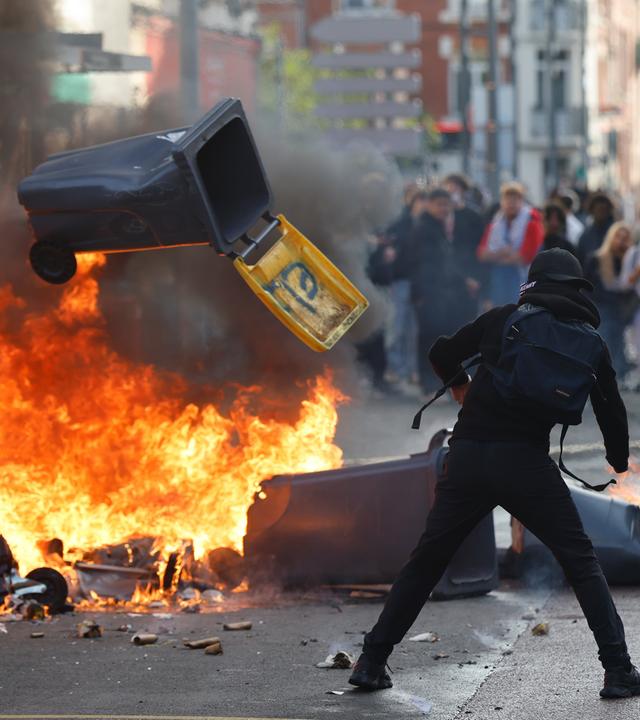 Schulproteste in Frankreich