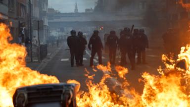 Schulproteste in Frankreich