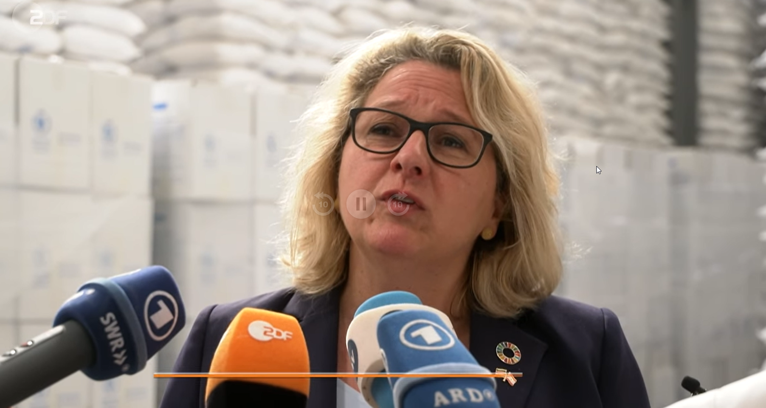 Entwicklungsministerin Svenja Schulze am 25.04.2022.