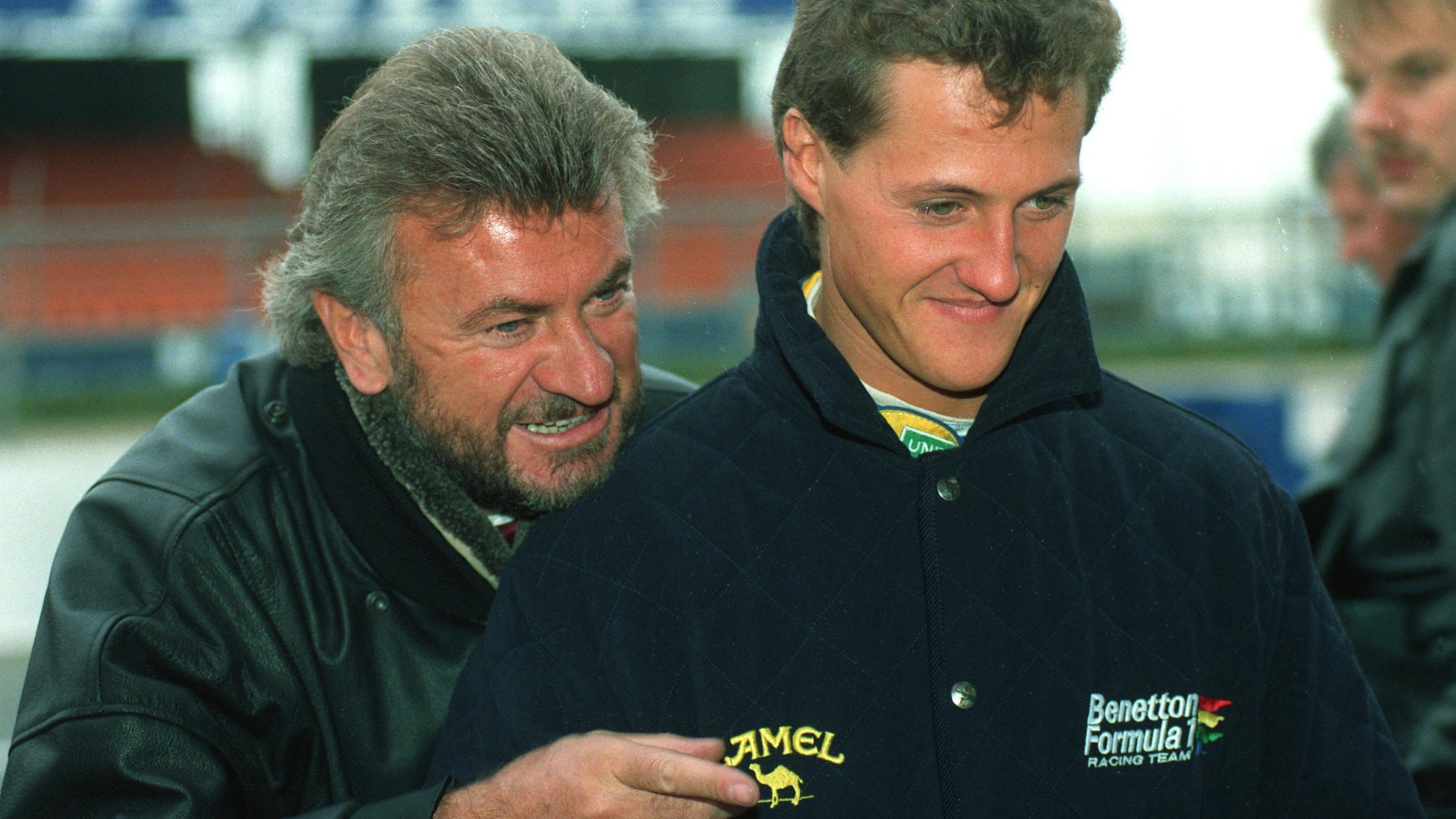 Ein kongeniales Paar: Michael Schumacher und sein langjähriger Manager Willi Weber.