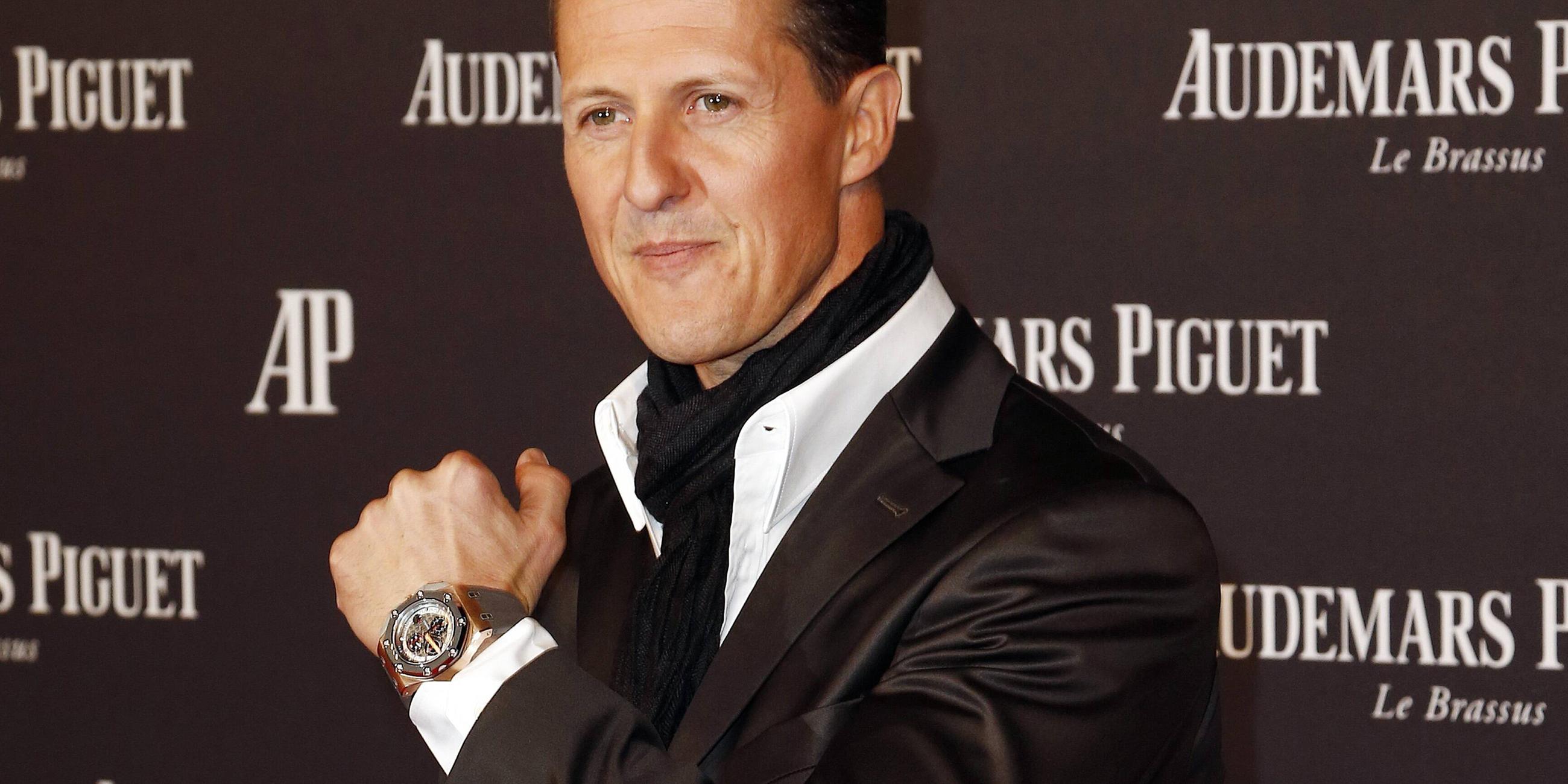 Michael Schumacher bei der Präsentation von Audemars Piguet (Archiv 2012)