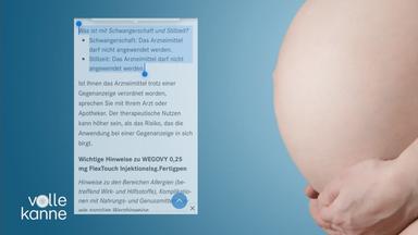 Schwanger durch Abnehmspritze