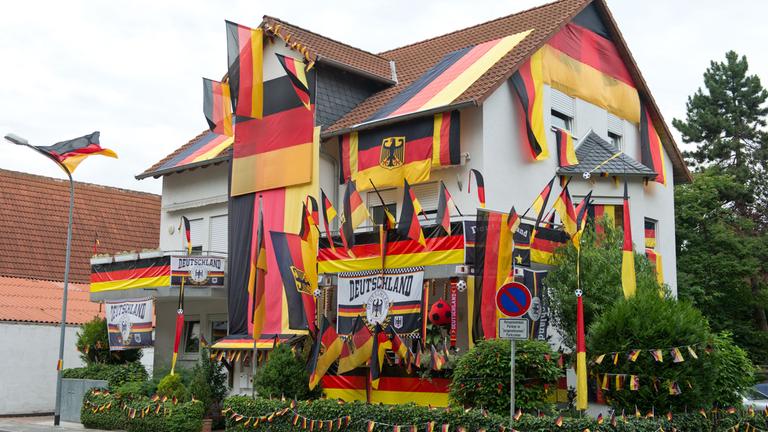 Deutschlandfahnenhaus