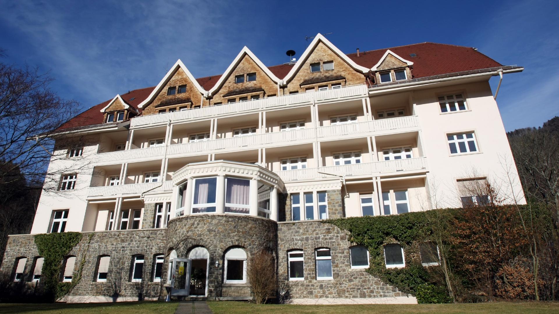 Blick auf die Schwarzwaldklinik