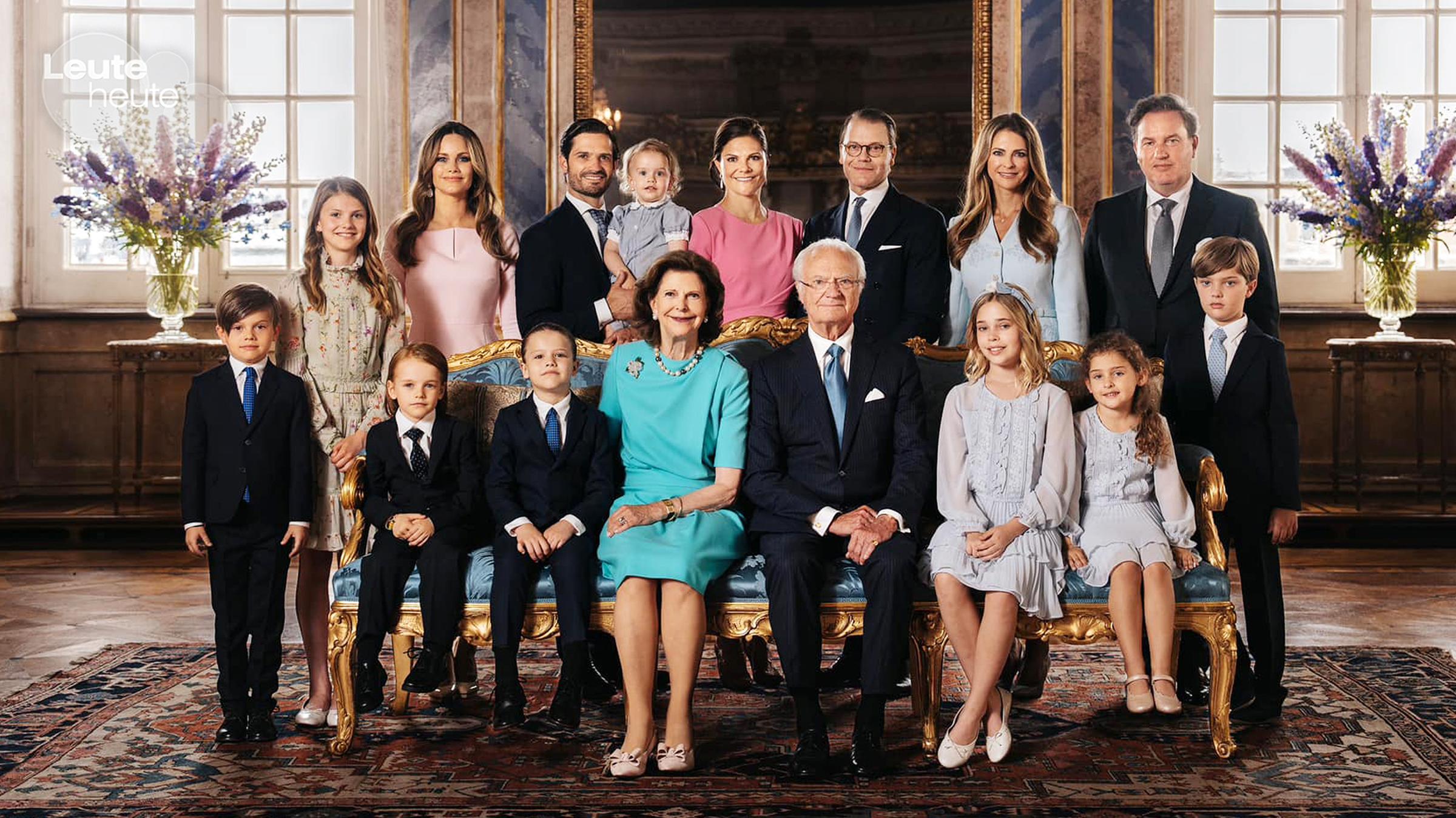 Eine große Jubiläums-Familie
