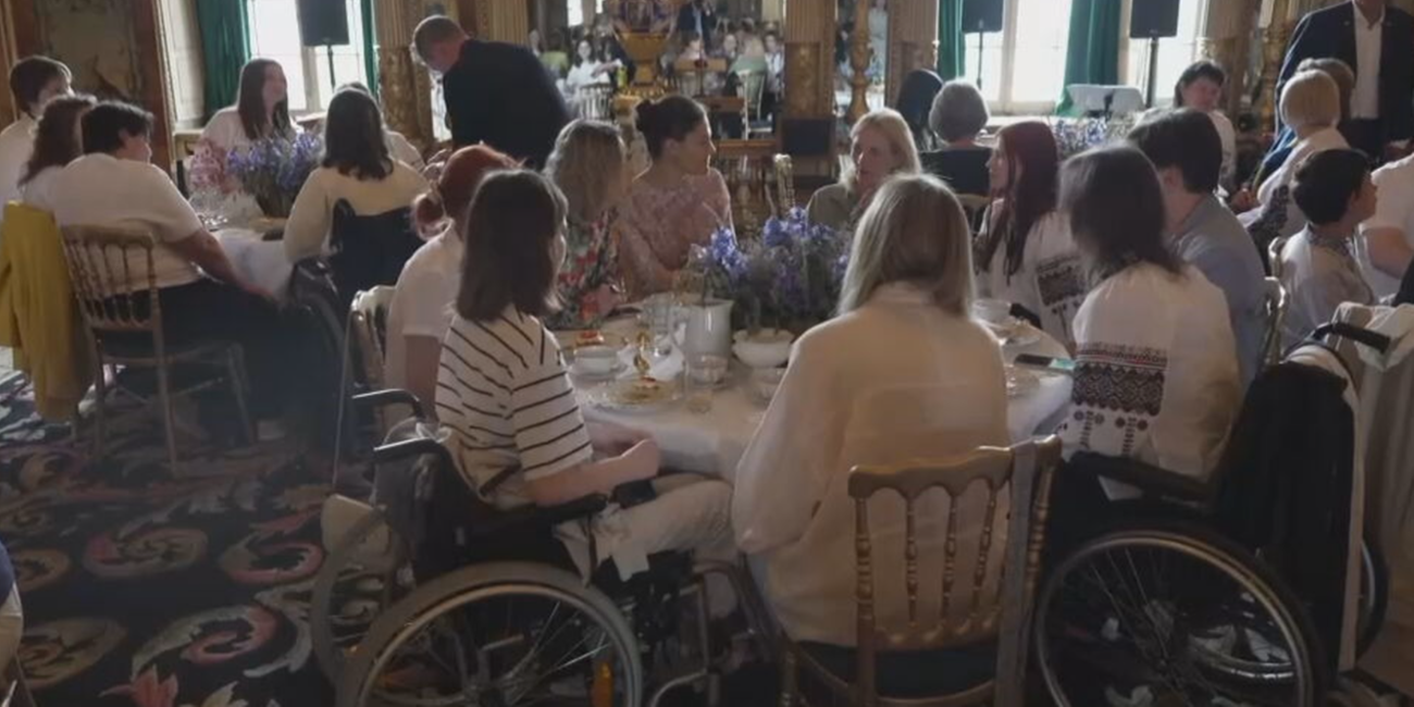 Schweden: Royals empfangen ukrainische Kinder
