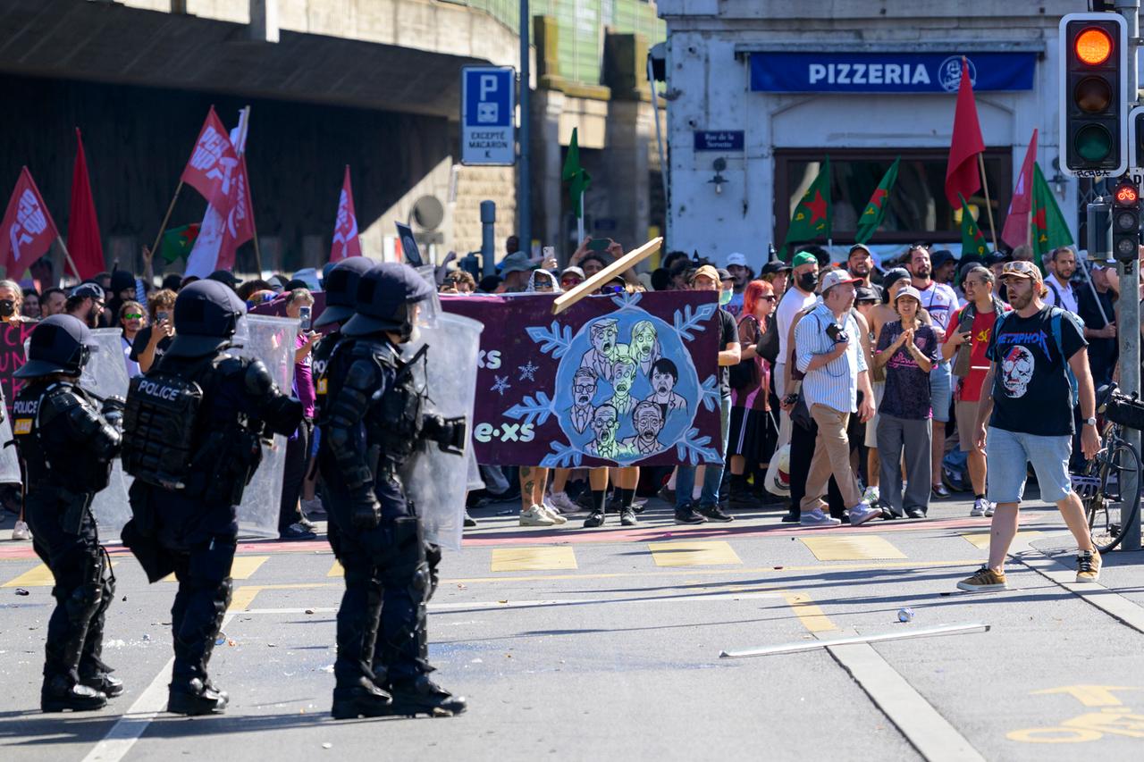 Schweiz: Anti-G7 Proteste in Genf
