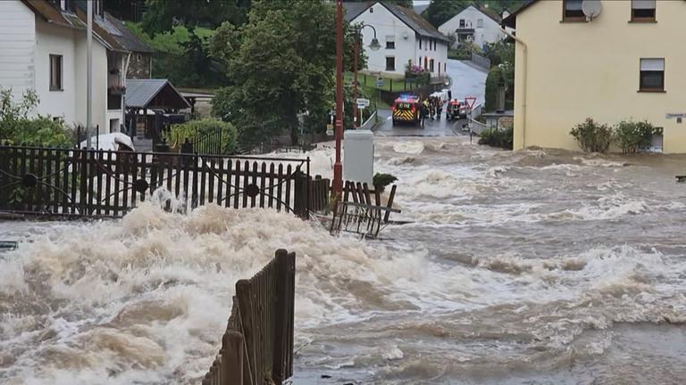 Schwere Überflutungen