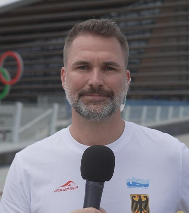DSV-Trainer Christoph Bohm im ZDF-Mittagsmagazin