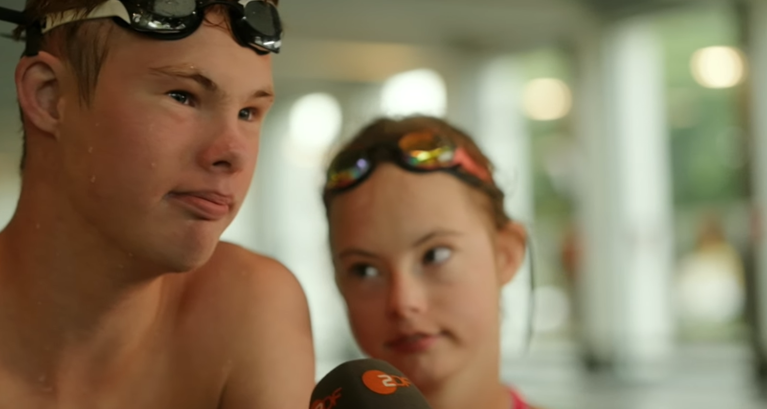 Schwimm-Talente Emma und Felix Vorwerk