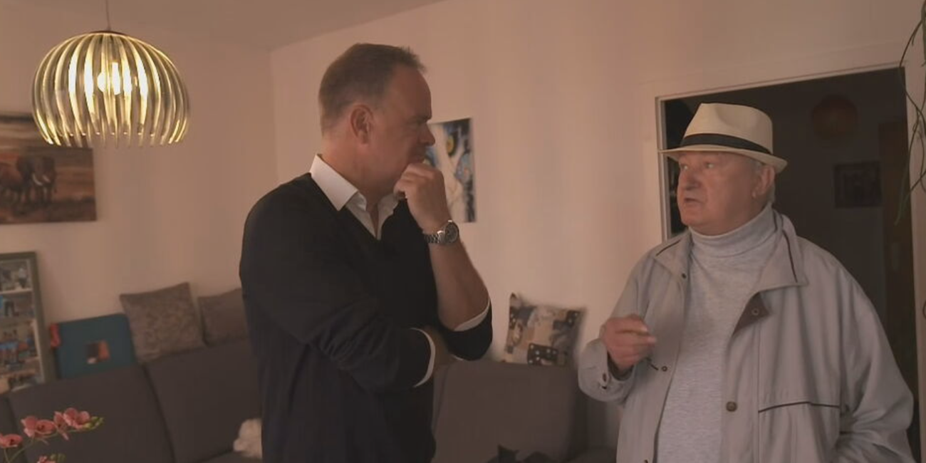Sivers im Gespräch mit Jürgen Krebs