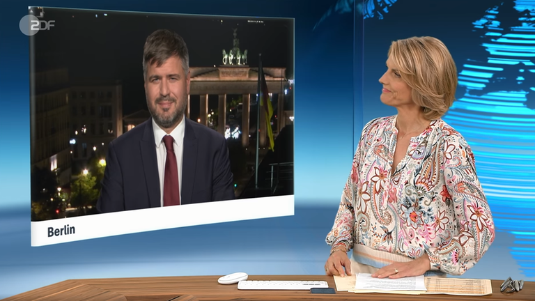 Schaltgespräch Slomka Huotari