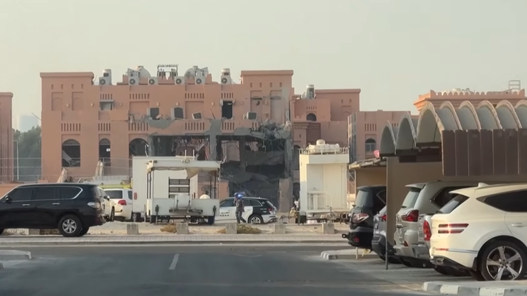 Militaerschlag Israel auf Doha