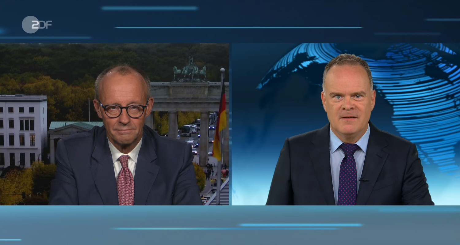 Sievers im Schaltgespräch mit Merz