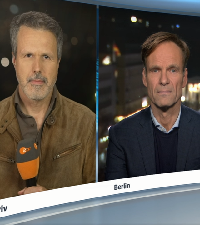 Schaltgespräch zwischen Christian Sievers und Thomas Reichart, sowie Wulf Schmiese