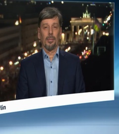 Christian Siervers im Schaltgespräch mit Tomaso Duso