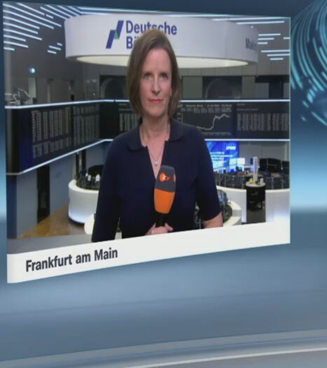 Schaltgespräch zwischen der Moderatorin Nazan Gökdemir und der Börsenexpertin Valerie Haller 