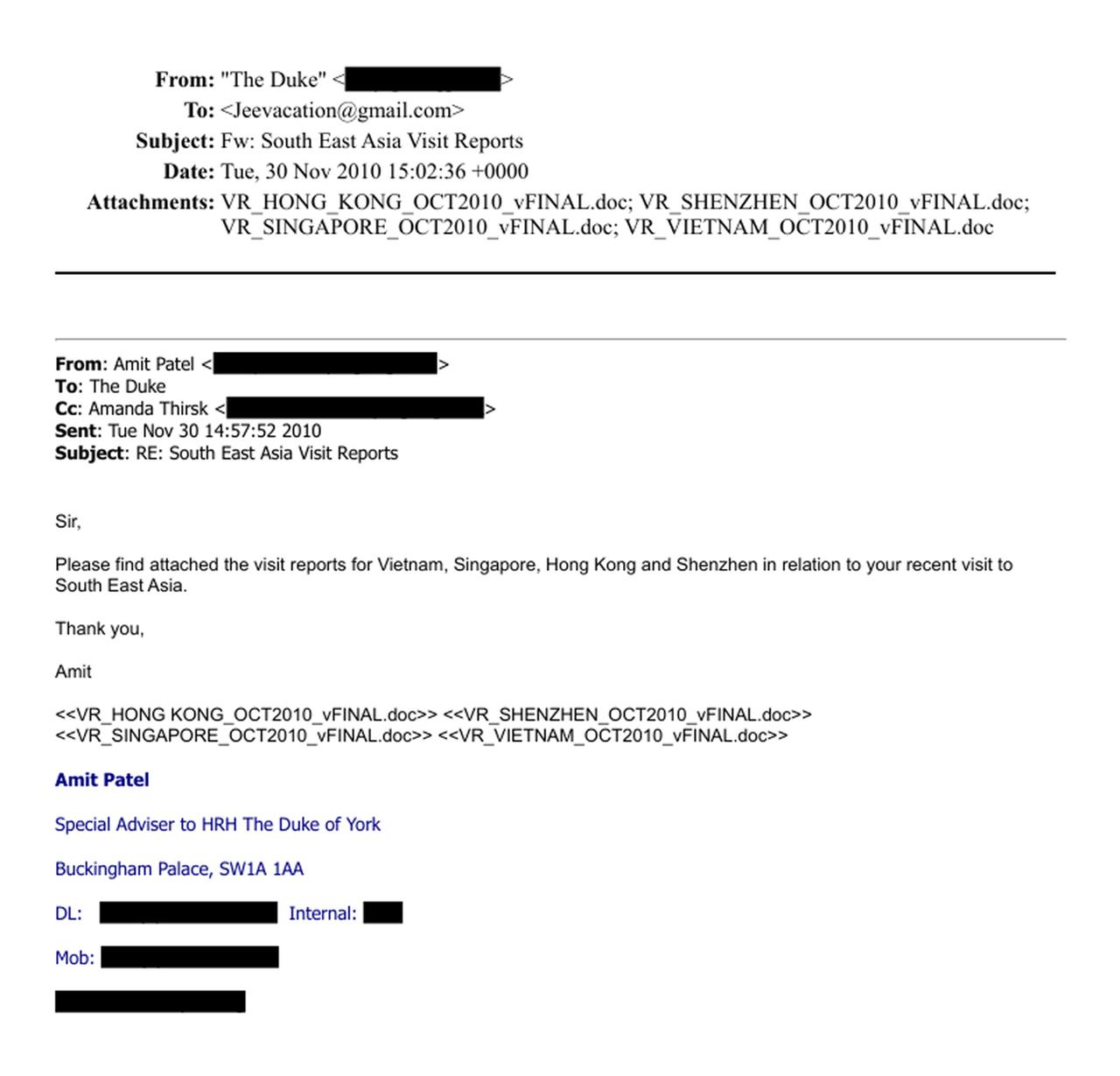 Screenshot aus den EpsteinFiles