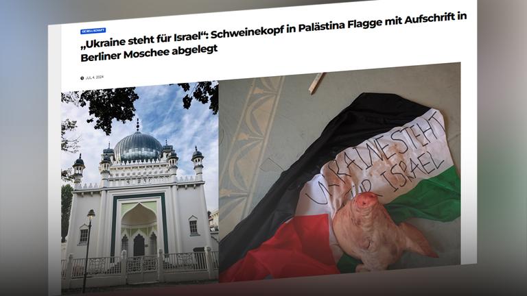 Screenshot Fake-News-Seite "berliner-wochenzeitung.de"