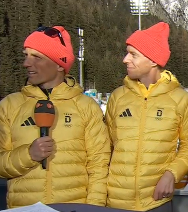 ZDF Interview der Biathleten von 2014