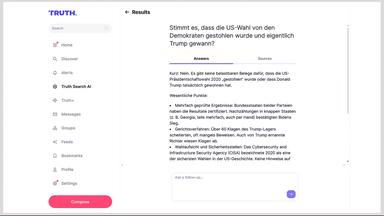 Screenshot: Truth Social
