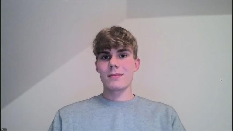 Erik Sczygiol von der Bundesschülerkonferenz