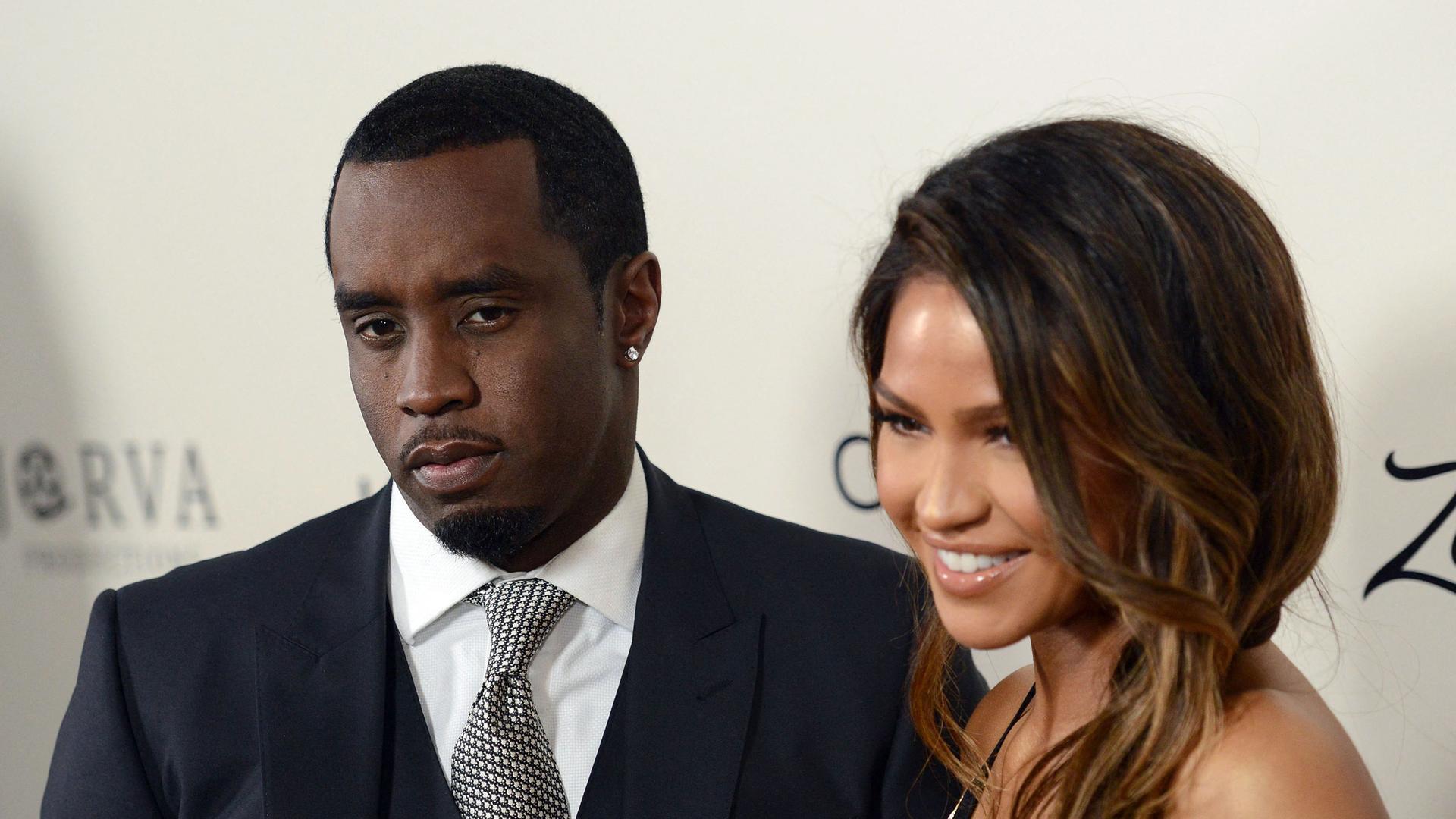 Sean P. Diddy Combs und Cassie Ventura besuchen die Premiere von "The Perfect Match" im Arclight Theatre in Los Angeles am 7. März 2016.