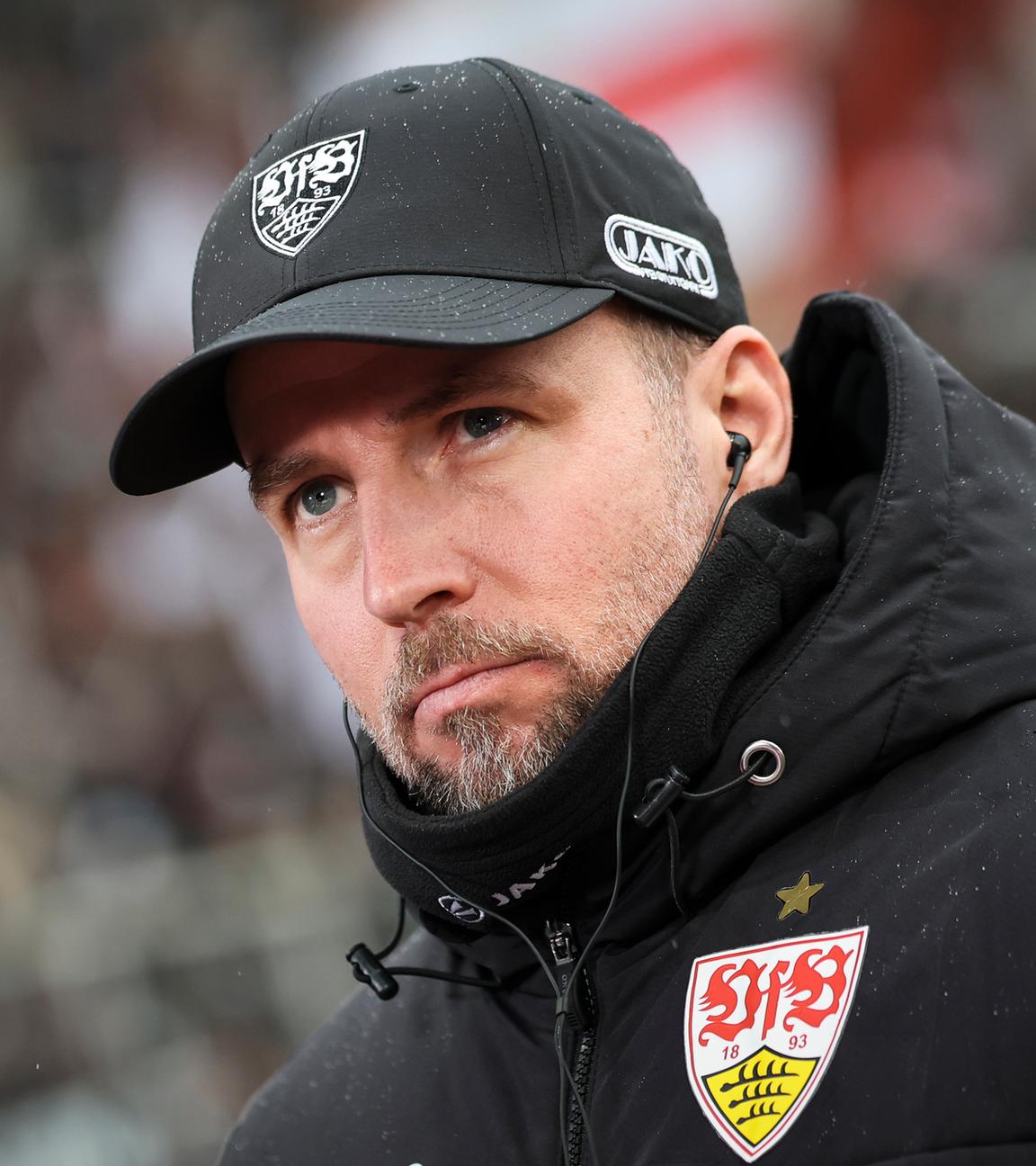 Trainer Sebastian Hoeneß (VfB Stuttgart). 