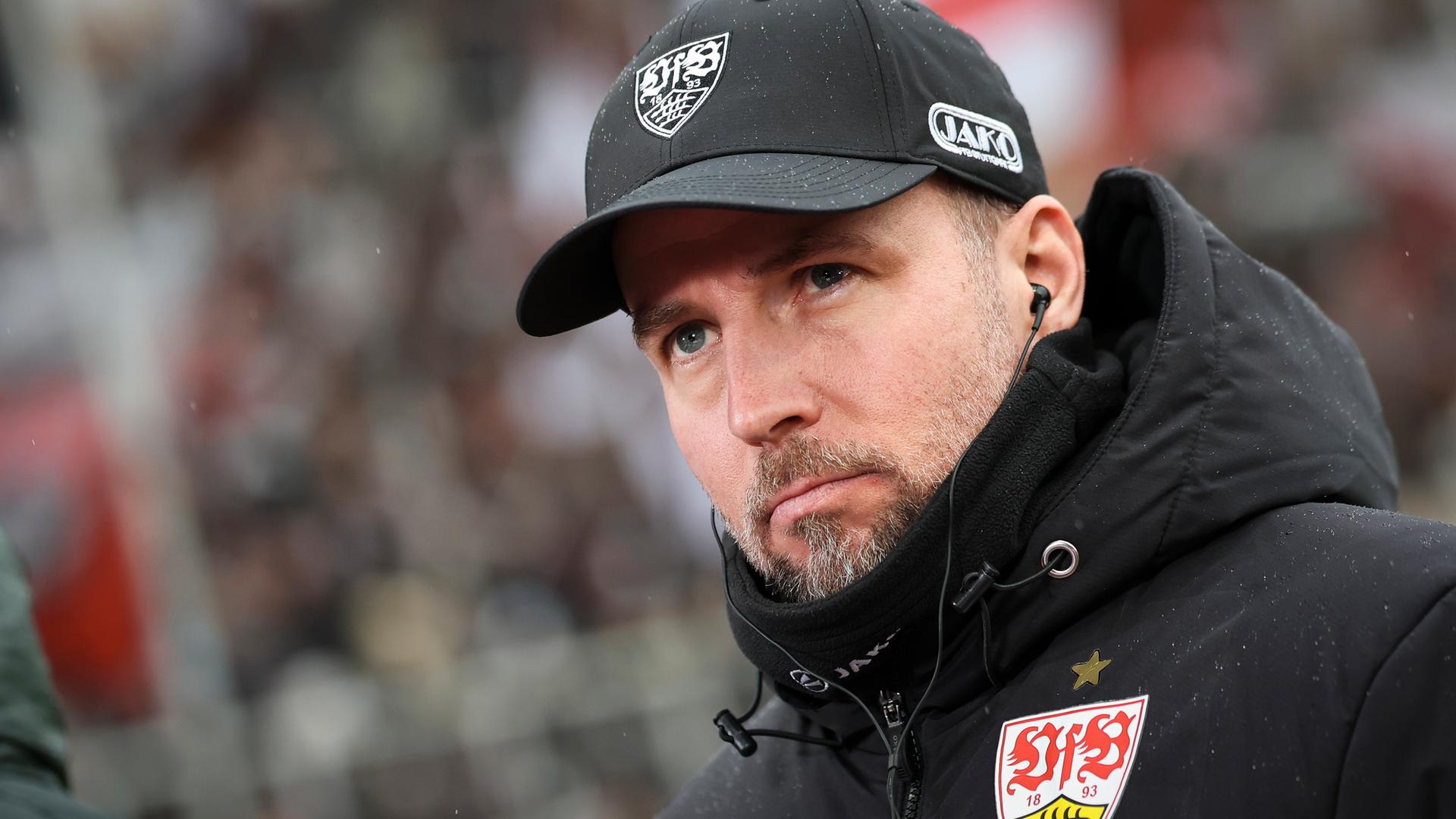 Trainer Sebastian Hoeneß (VfB Stuttgart). 