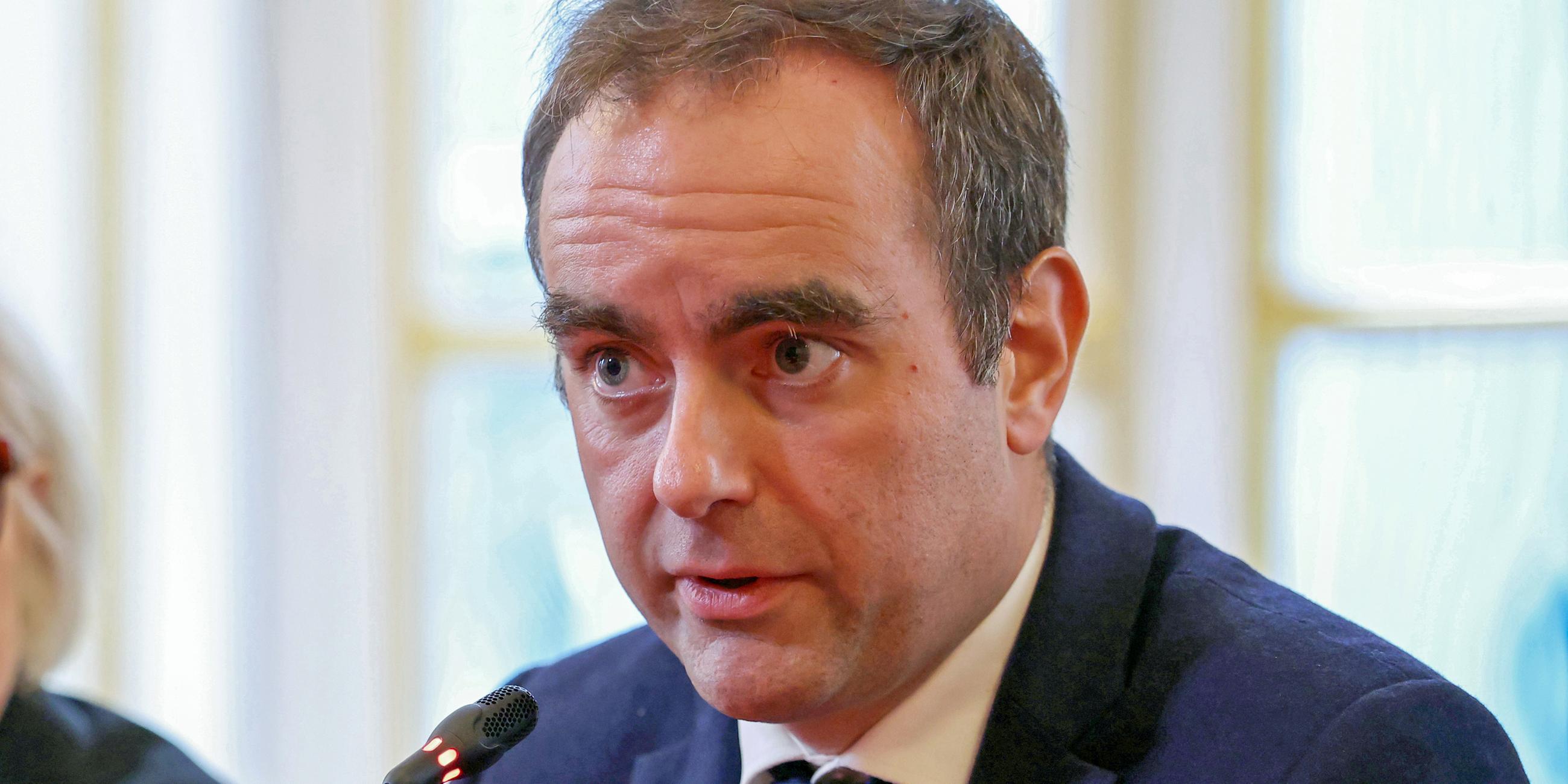 Frankreichs Premierminister Sébastien Lecornu am 13.10.2025