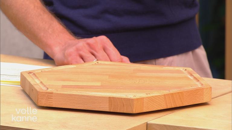 Sechseckiges Schneidebrett