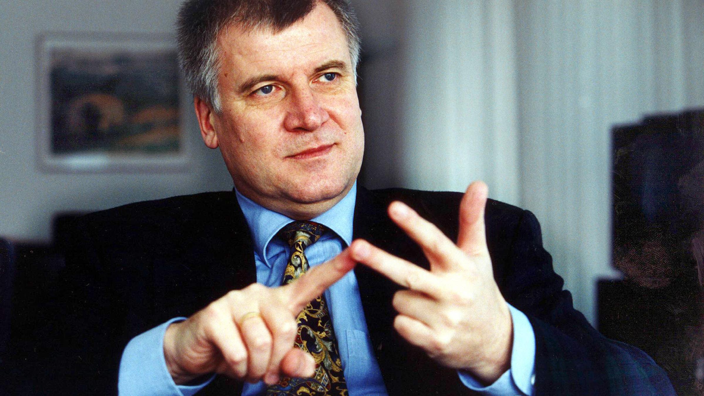 Horst Seehofer, stellvertretender Unionsfraktionsvorsitzender