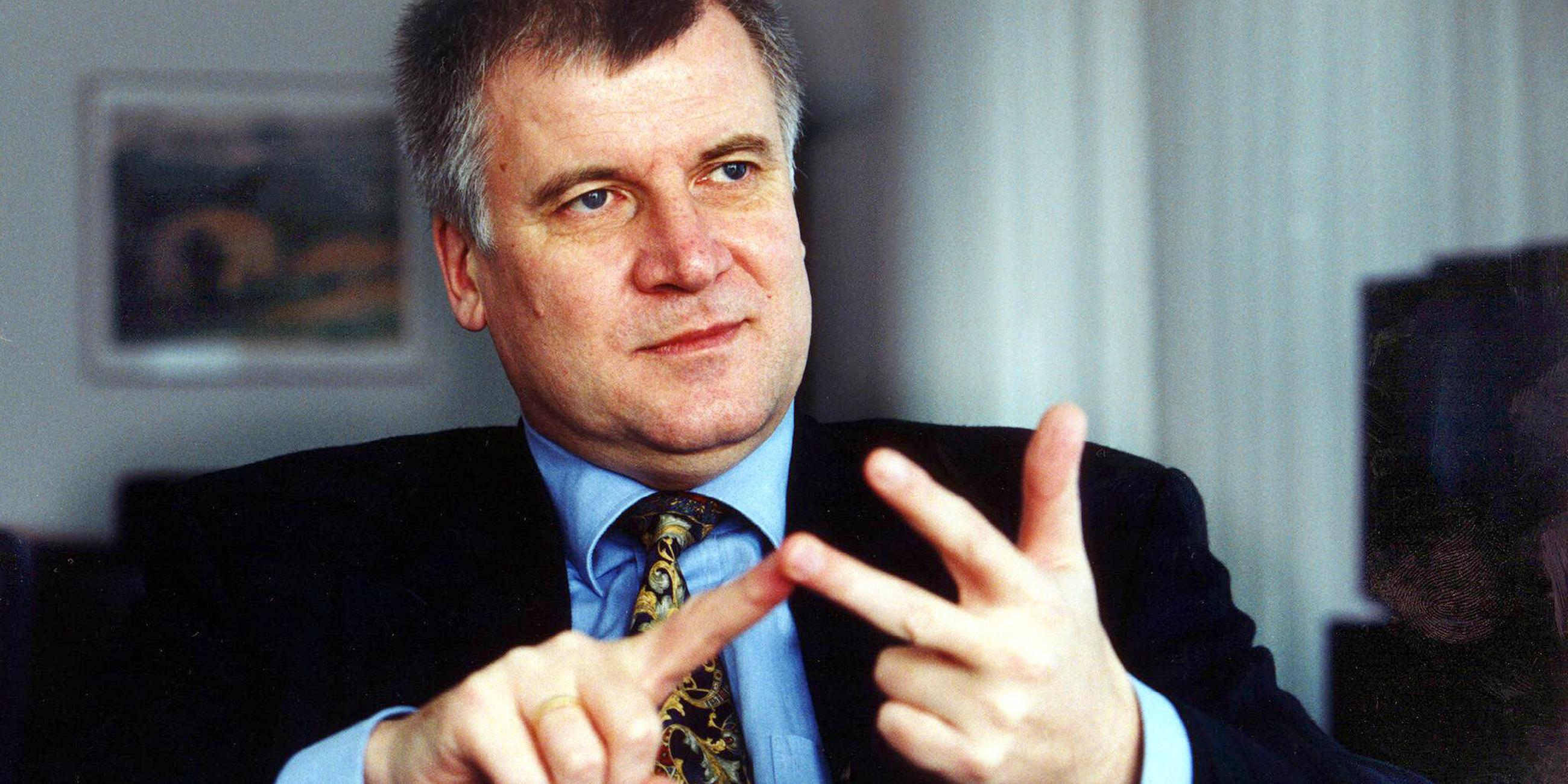 Horst Seehofer, stellvertretender Unionsfraktionsvorsitzender
