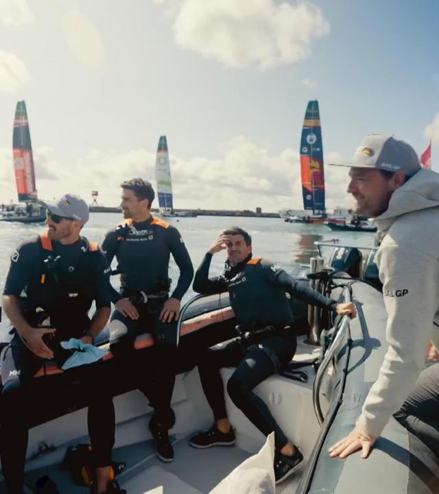 Sail GP vor Valencia