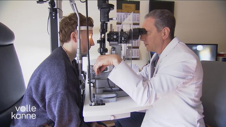 Sehschwäche durch ein Keratokonus 