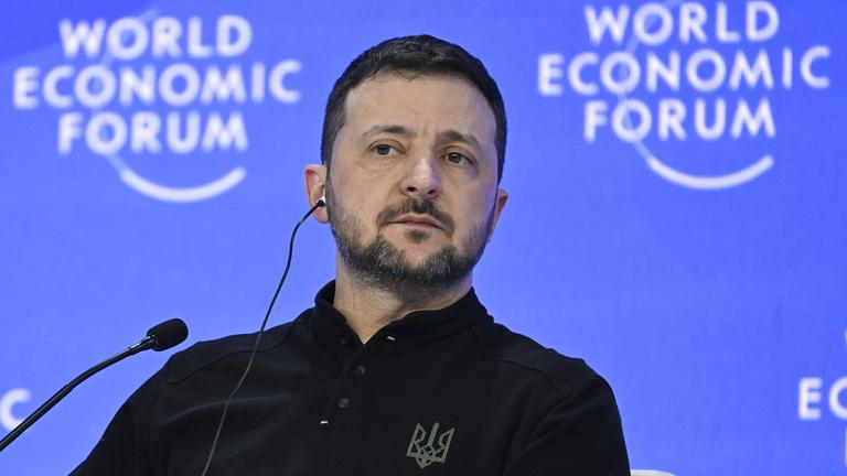 Wolodymyr Selenskyj in Davos beim Weltwirtschaftforum